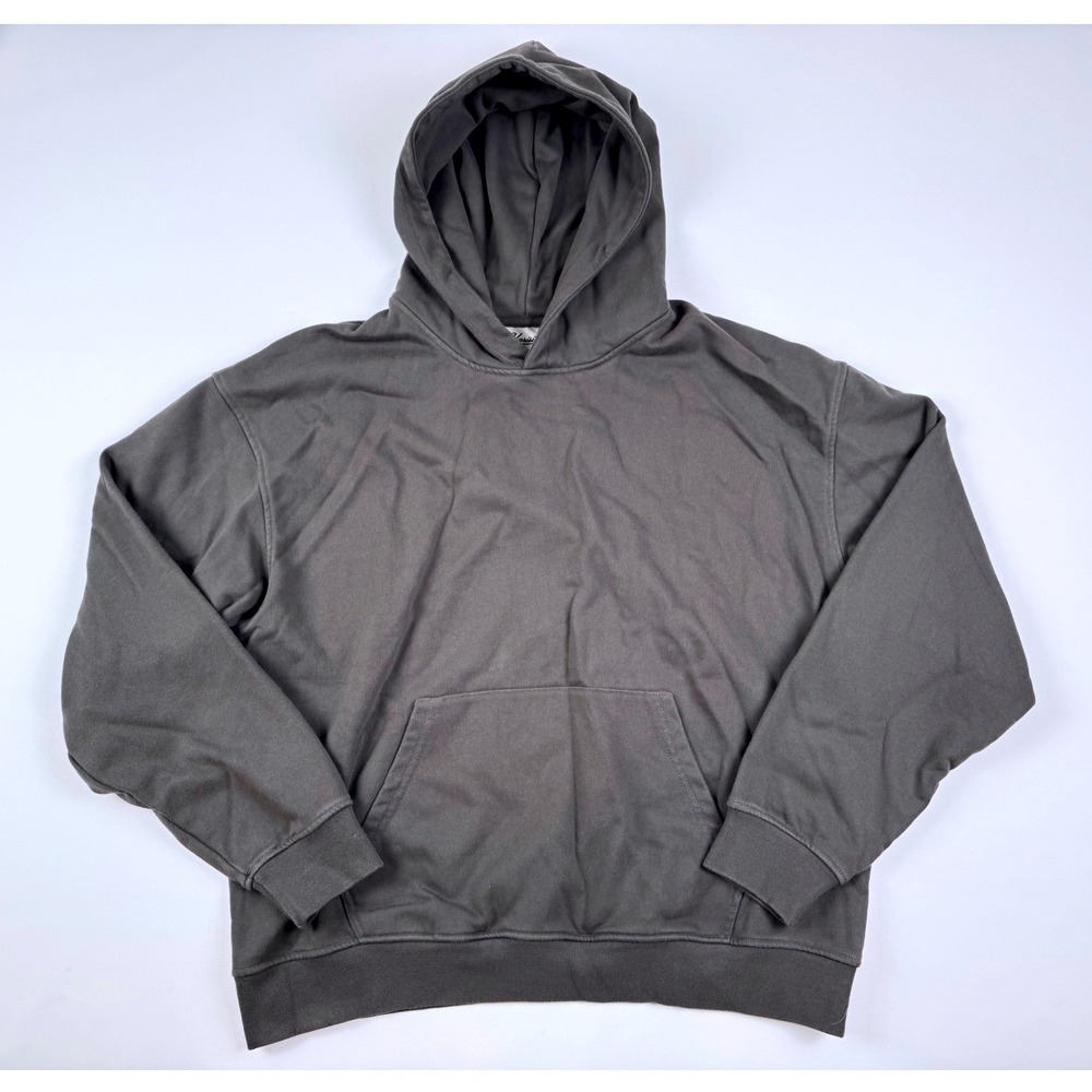 Uprising Dark‎ Gray Men's Hoodie - Size M, 100% French Terry Cotton NWOT